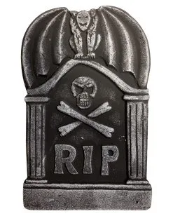 6-teiliges Halloween Grabstein Set 48cm -Halloween Deko Verkaufsgeschäft 6 teiliges halloween deko grabstein set halloween deko friedhof halloween tombstone set 52572 3