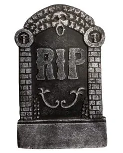 6-teiliges Halloween Grabstein Set 48cm -Halloween Deko Verkaufsgeschäft 6 teiliges halloween deko grabstein set halloween deko friedhof halloween tombstone set 52572 5