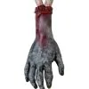 Abgetrennte Zombie Hand -Halloween Deko Verkaufsgeschäft abgetrennte zombie hand halloween deko severed zombie hand halloween deco 37816 01
