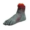 Abgetrennter Zombie Fuß -Halloween Deko Verkaufsgeschäft abgetrennter zombie fuss halloween deko severed zombie feet halloween deco 37817 01