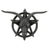 Baphomet Wandrelief -Halloween Deko Verkaufsgeschäft baphomet wanddekoration baphomet wandrelief baphomet wall plaque 39219 01