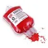 Blutbad Duschgel Im Transfusionsbeutel -Halloween Deko Verkaufsgeschäft blut duschgel im tranfusionsbeutel blood bath shower gel horrorfilm und halloween geschenkartikel 52421