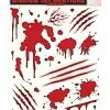 Blutspritzer Fenster Sticker -Halloween Deko Verkaufsgeschäft blutige fenster sticker bloody window sticker 39441 01