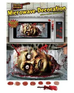 Halloween Mikrowellen Dekofolie