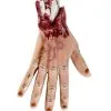 Blutige Hand Eines Zombies -Halloween Deko Verkaufsgeschäft blutige zombie hand abgetrennte hand eines untoten als brutale halloween deko 25285