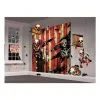 Wanddeko Skelett -Halloween Deko Verkaufsgeschäft creepy clown wand deko fuer halloween halloween wandfolie mit 32 cutouts 22379
