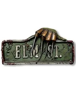 Elm Street Schild Wanddekoration