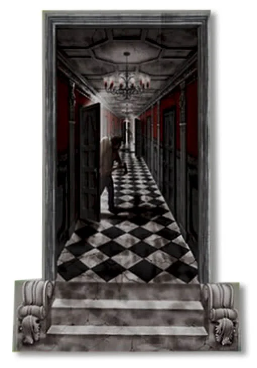 Gothic Horrorflur Wandfolie 3 Gothic Horrorflur Wandfolie