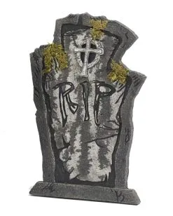 Grabstein Todesruhe Mit Moos 54 Cm