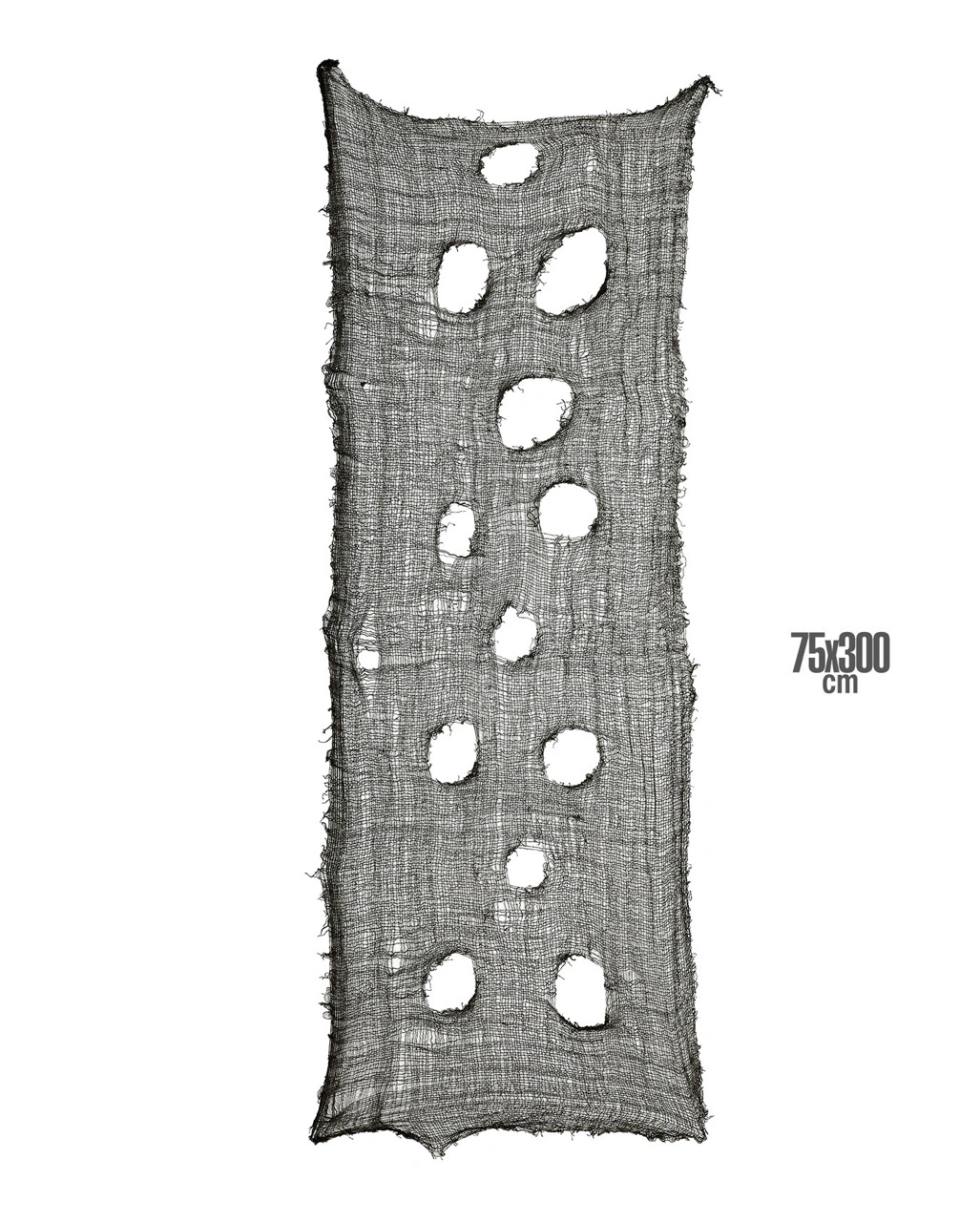 Halloween Lumpenstoff Schwarz 6 Halloween Lumpenstoff Schwarz – Bild 4