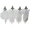 Kinderfreundlicher Geist Mit Hexenhut 70cm -Halloween Deko Verkaufsgeschäft halloween geist mit hexenhut halloween ghost with witch hat halloween deko halloween decoration 52609 01