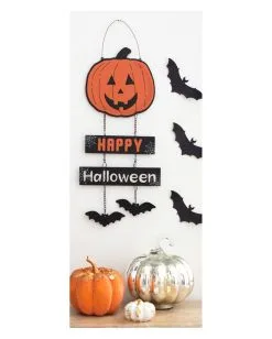 Happy Halloween Hängeschild Mit Kürbis 30cm 7 Happy Halloween Hängeschild Mit Kürbis 30cm -Halloween Deko Verkaufsgeschäft happy halloween kuerbis haengeschild happy halloween pumpkin sign kinderfreundliche halloween deko 53142 03