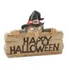 Happy Halloween Hexe Wanddekoration 21 Cm -Halloween Deko Verkaufsgeschäft happy halloween tuerschild mit neugieriger hexe kindgerechte halloween dekoration halloween wand dekoration 53785