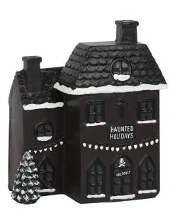 Hounted House Räucherkegel Haus -Halloween Deko Verkaufsgeschäft haunted house raeucherkegel halter haunted house incense cone burner halloween homeware 53588 02