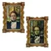 Hologramm Porträt Zombie-Dienstmädchen -Halloween Deko Verkaufsgeschäft hologramm portrait zombie dienstmaedchen halloween lenticular bild 22582