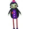Johanna Parker Kürbis Hexen Figur -Halloween Deko Verkaufsgeschäft johanna parker pumpkin peeps hexe figur pumpkin peeps witch shelf sitter halloween kantenhocker 52882
