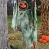 Schaukelndes Kürbis Skelett 150 Cm -Halloween Deko Verkaufsgeschäft kuerbisskelett auf schaukel 150cm 37474
