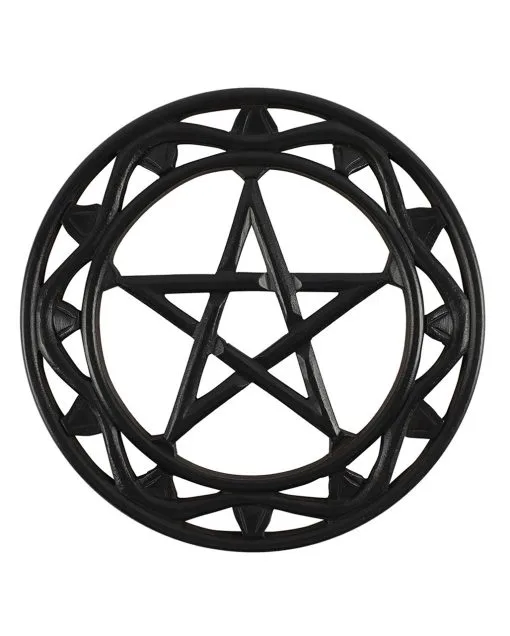 Geheimnisvolles Pentagramm Als Wandschmuck -Halloween Deko Verkaufsgeschäft mystisches pentagramm wandschmuck mystsic pentagram wall art gothic deko 50702 01