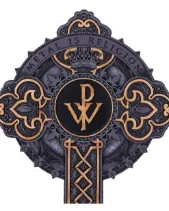 Powerwolf Metal Is Religion Wandbild 31cm -Halloween Deko Verkaufsgeschäft powerwolf metal is religion wand relief powerwolf metal is religion wall plaque powerwolf merchandise 51499 05