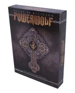 Powerwolf Metal Is Religion Wandbild 31cm -Halloween Deko Verkaufsgeschäft powerwolf metal is religion wand relief powerwolf metal is religion wall plaque powerwolf merchandise 51499 06