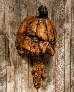 Rotting Pumpkin Wandbild Mit Bewegung -Halloween Deko Verkaufsgeschäft rotting pumpkin wandbild mit bewegung rotting pumpkin wall plaque halloween und horrordeko scary homewares 50616 2
