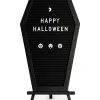 Sarg Buchstabentafel -Halloween Deko Verkaufsgeschäft sarg buchstabentafel coffin letterboard halloween und gothic deko 51485