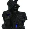 Beleuchtete Grusel Glitzer Geisterhaus Deko -Halloween Deko Verkaufsgeschäft scary glitter geisterhaus deko mit led scary glitter light up haunted house halloween spukhaus deko 53048
