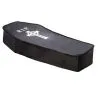 Schwarzer Zusammenfaltbarer Sarg 150 Cm -Halloween Deko Verkaufsgeschäft schwarzer faltbarer halloween sarg detachable and foldable halloween coffin 39750 01