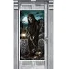 Pest Reaper Türdekoration 165 Cm -Halloween Deko Verkaufsgeschäft sensenmann tuer dekoration grim reaper door decoration 38776 01