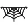 Spinnweben Schlüsselbrett Mit Haken 30cm -Halloween Deko Verkaufsgeschäft spinnennetz schluesselbrett spinnweben schluesselbrett spiderweb key hook gothic wohnaccessoire 54772 01