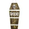 Spooky Sarg Mit Totenkopf & Beweglichen Augen -Halloween Deko Verkaufsgeschäft spooky sarg mit skull und animierten augen spooky coffin with skull and moving eyes halloween deko 52613 01