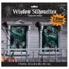 Verlassene Geisterhaus Fensterdeko 2 St. 1 Verlassene Geisterhaus Fensterdeko 2 St. -Halloween Deko Verkaufsgeschäft unheimliche geisterhaus fensterdeko haunted mansion window silhouettes 38778 01