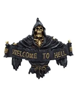 Reaper Türschild Welcome To Hell